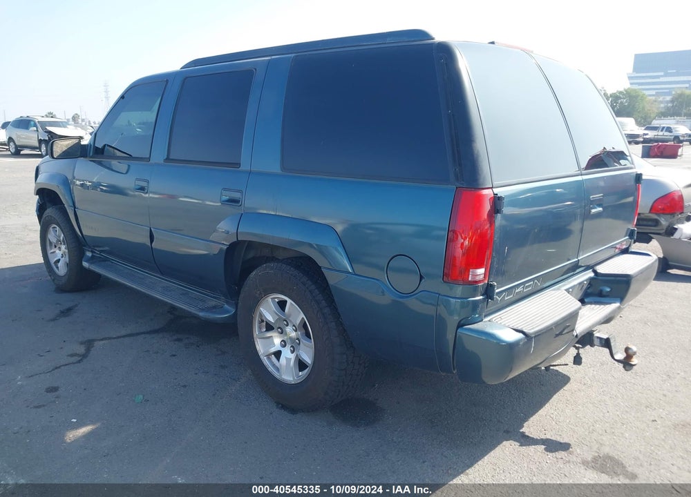 1999 GMC YUKON DENALI VIN: 1GKEK13R4XR916075