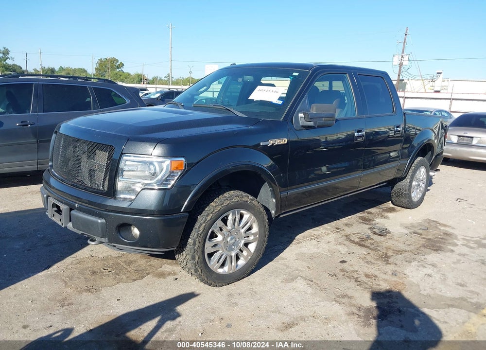 2013 FORD F-150 PLATINUM VIN: 1FTFW1EF0DFB64198