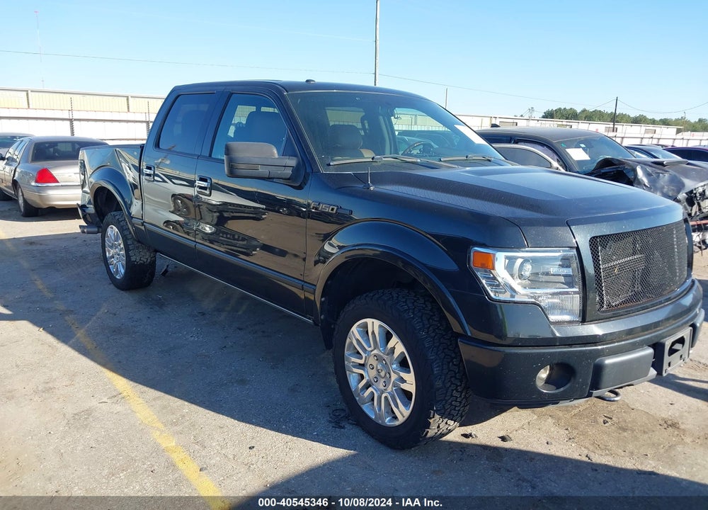 2013 FORD F-150 PLATINUM VIN: 1FTFW1EF0DFB64198