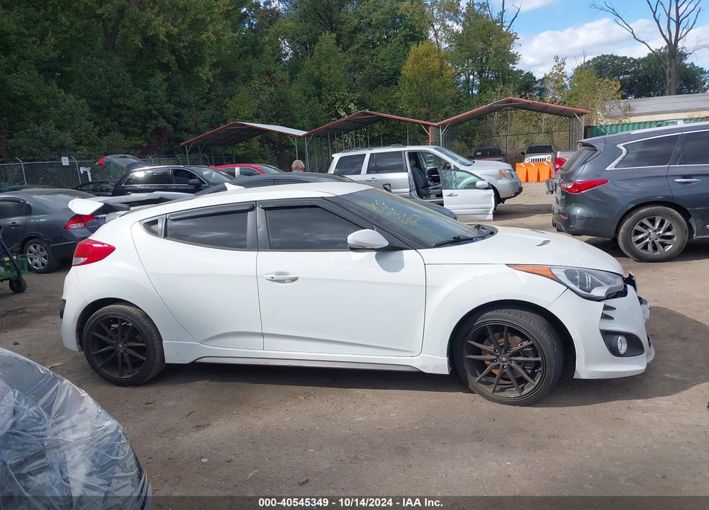 2015 HYUNDAI VELOSTER TURBO VIN: KMHTC6AE8FU229234