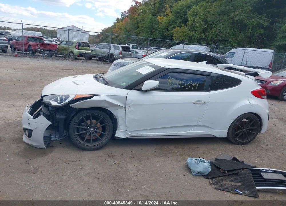 2015 HYUNDAI VELOSTER TURBO VIN: KMHTC6AE8FU229234