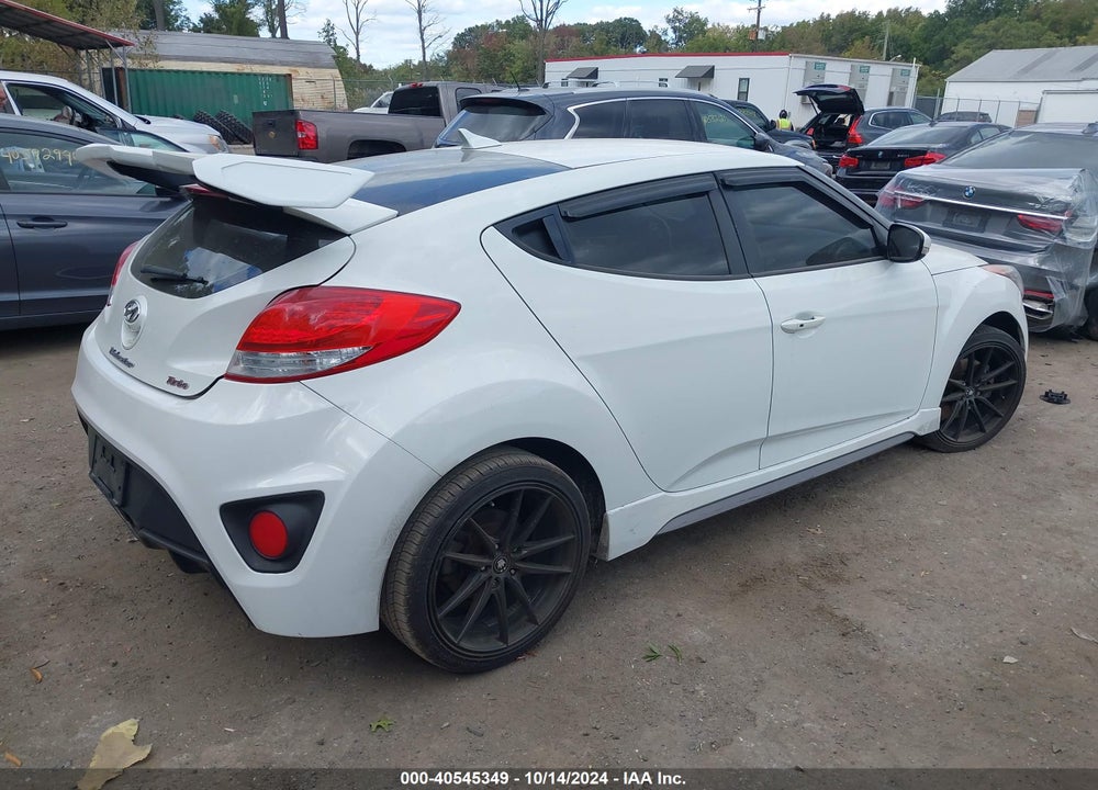 2015 HYUNDAI VELOSTER TURBO VIN: KMHTC6AE8FU229234