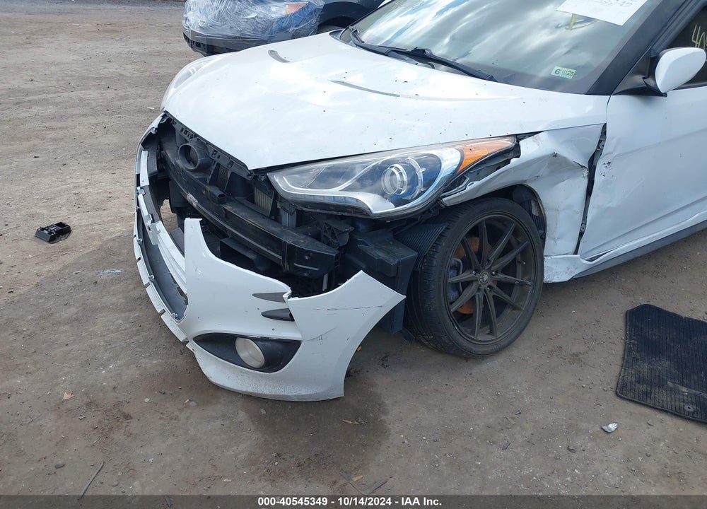 2015 HYUNDAI VELOSTER TURBO VIN: KMHTC6AE8FU229234