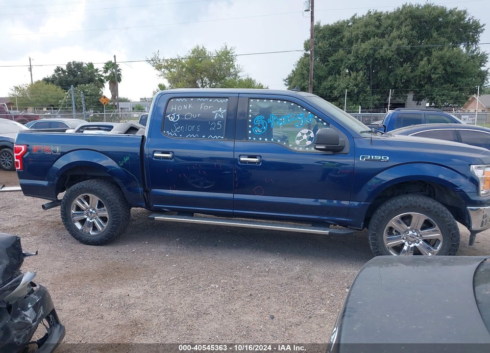 2019 FORD F-150 XLT VIN: 1FTEW1E47KKF16515