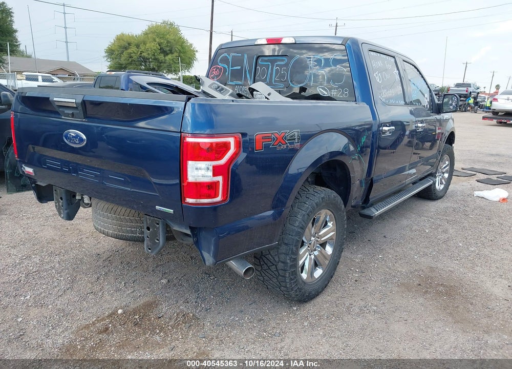 2019 FORD F-150 XLT VIN: 1FTEW1E47KKF16515