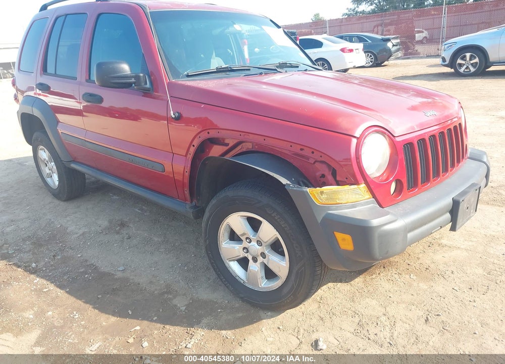 2006 JEEP LIBERTY SPORT VIN: 1J4GK48K96W253372