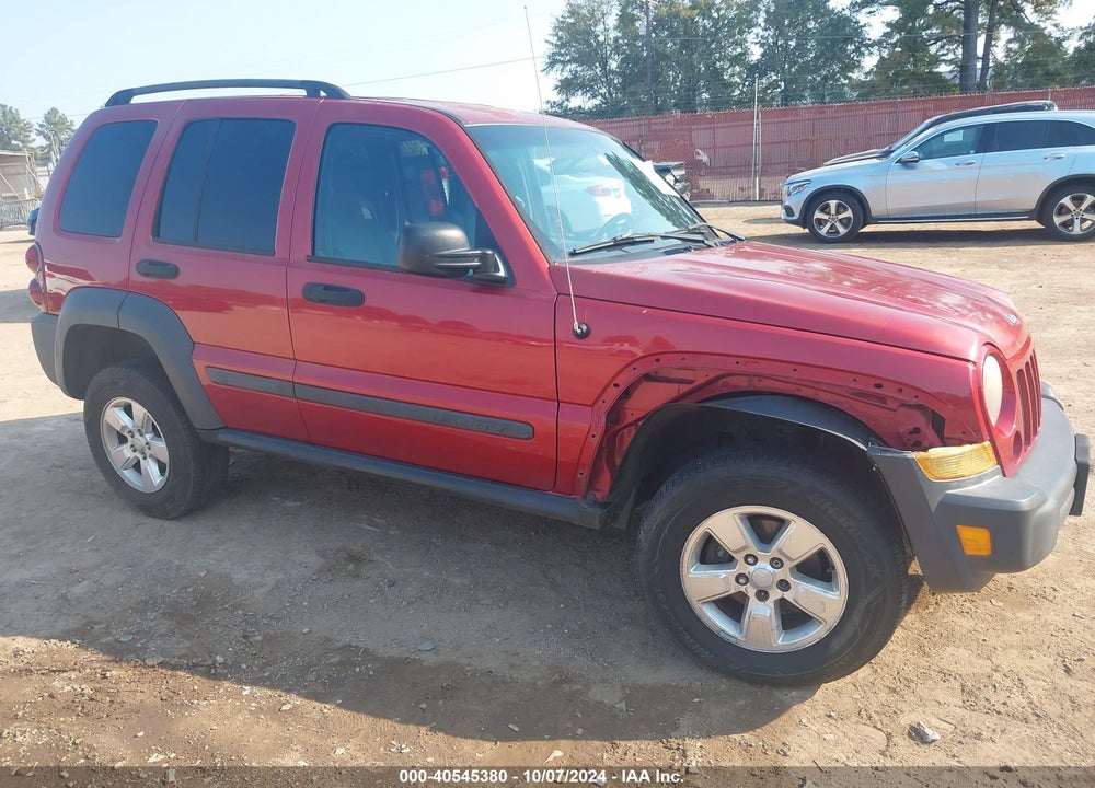 2006 JEEP LIBERTY SPORT VIN: 1J4GK48K96W253372
