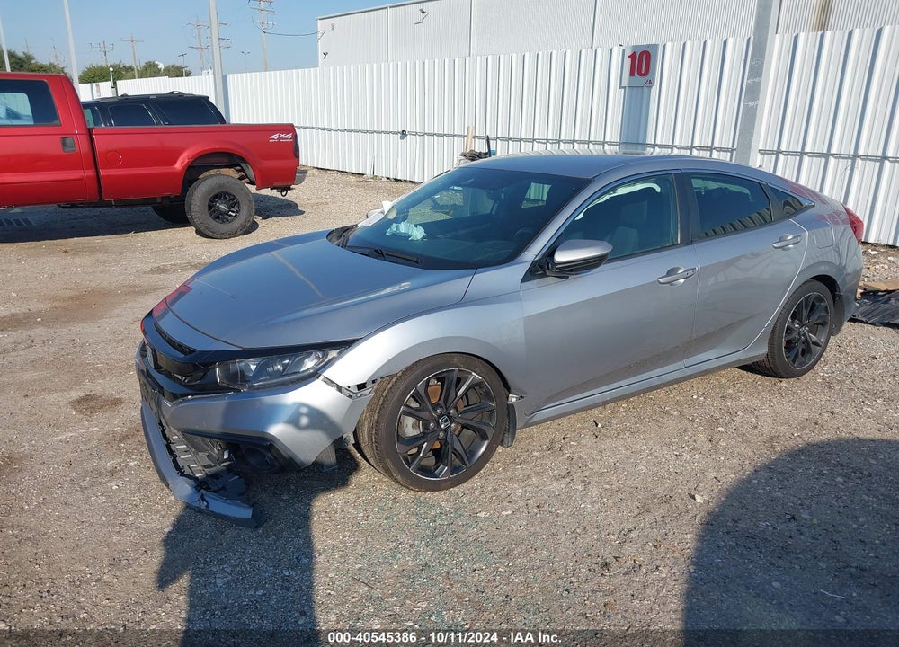 2019 HONDA CIVIC SPORT VIN: 2HGFC2F84KH503461