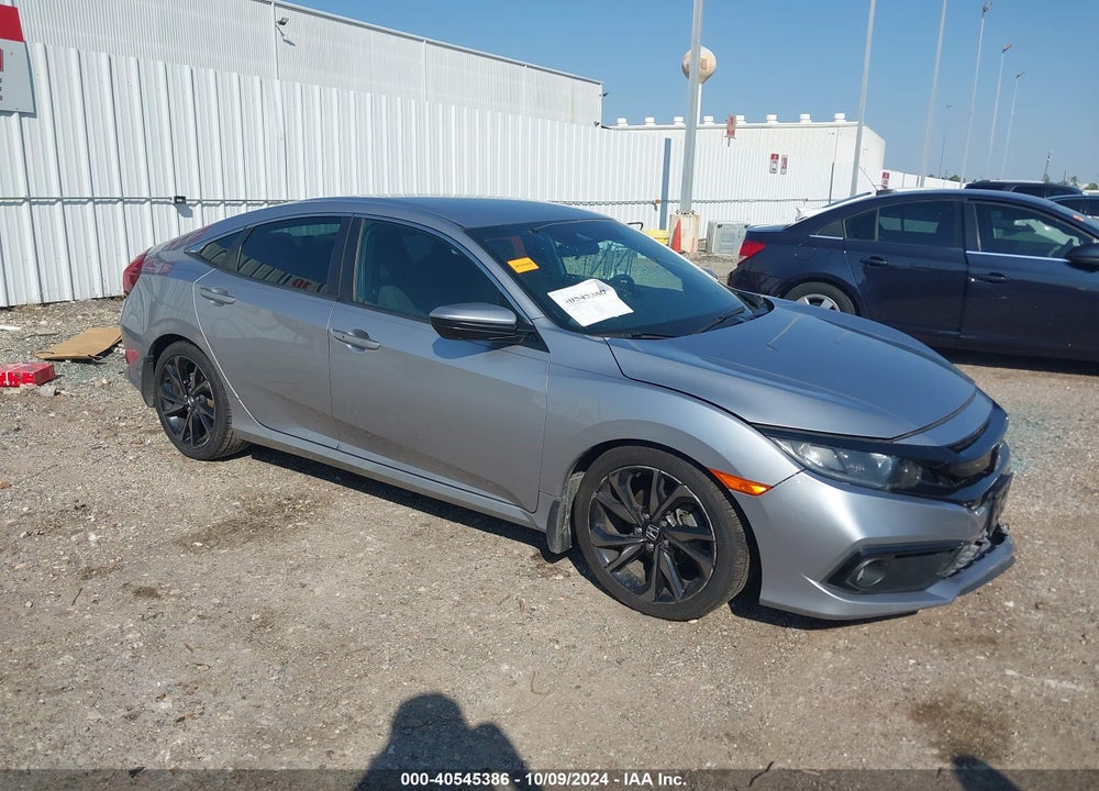 2019 HONDA CIVIC SPORT VIN: 2HGFC2F84KH503461