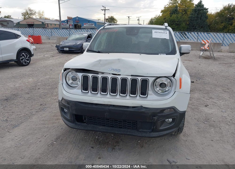 2018 JEEP RENEGADE LIMITED 4X4 VIN: ZACCJBDB1JPJ00456