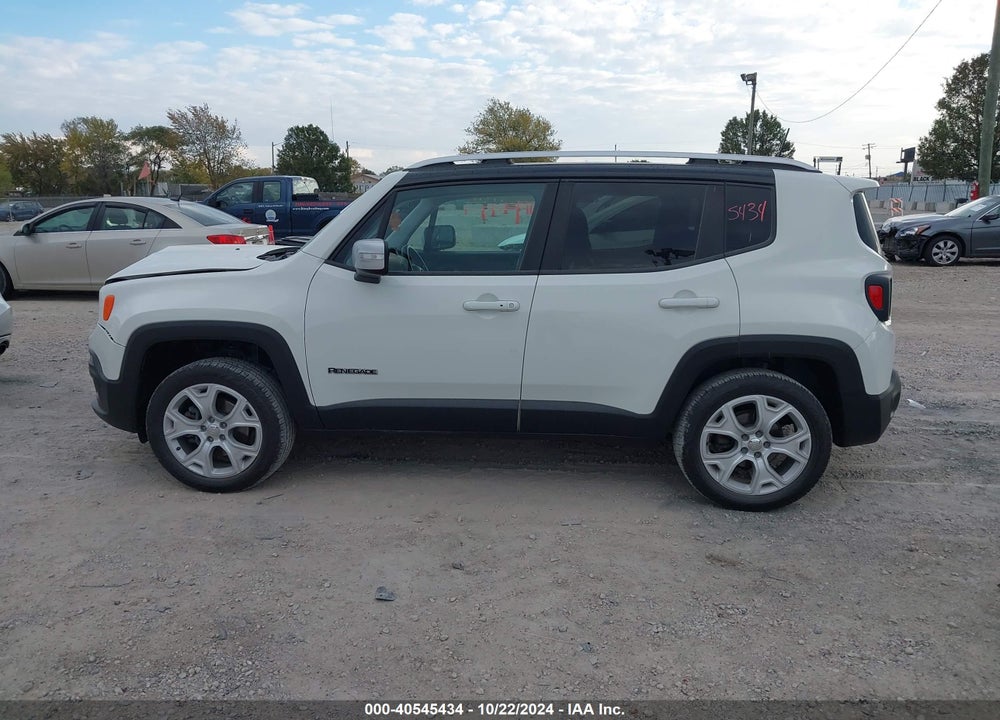 2018 JEEP RENEGADE LIMITED 4X4 VIN: ZACCJBDB1JPJ00456