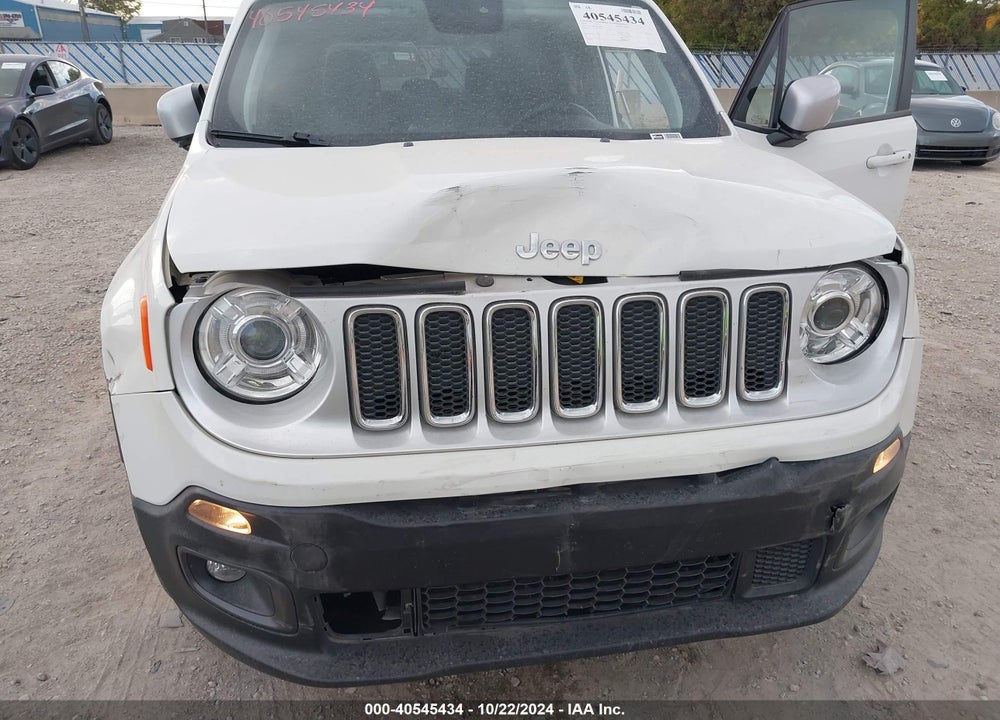 2018 JEEP RENEGADE LIMITED 4X4 VIN: ZACCJBDB1JPJ00456