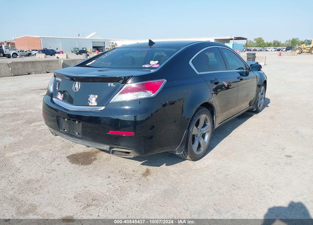 2012 ACURA TL 3.5 VIN: 19UUA8F75CA014199