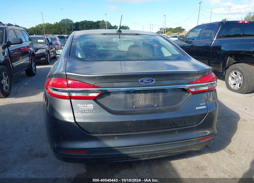 2018 FORD FUSION SE VIN: 3FA6P0HD7JR149168