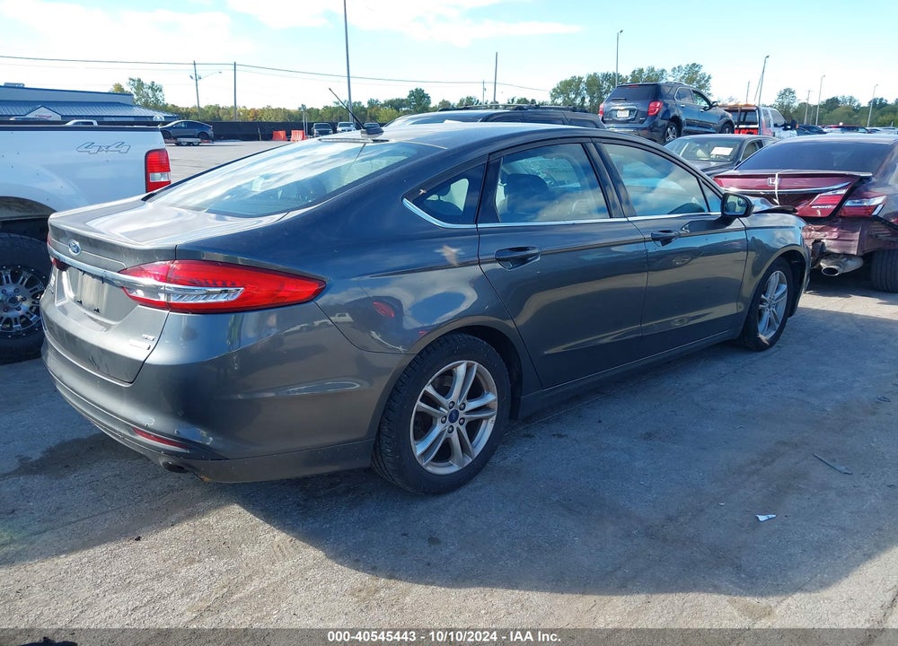 2018 FORD FUSION SE VIN: 3FA6P0HD7JR149168