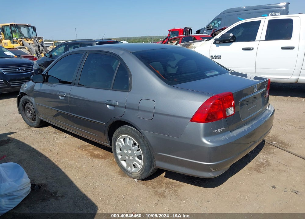 2004 HONDA CIVIC LX VIN: 1HGES15544L021885