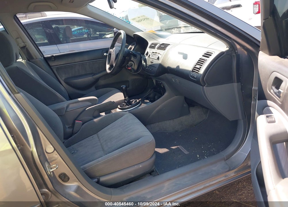 2004 HONDA CIVIC LX VIN: 1HGES15544L021885