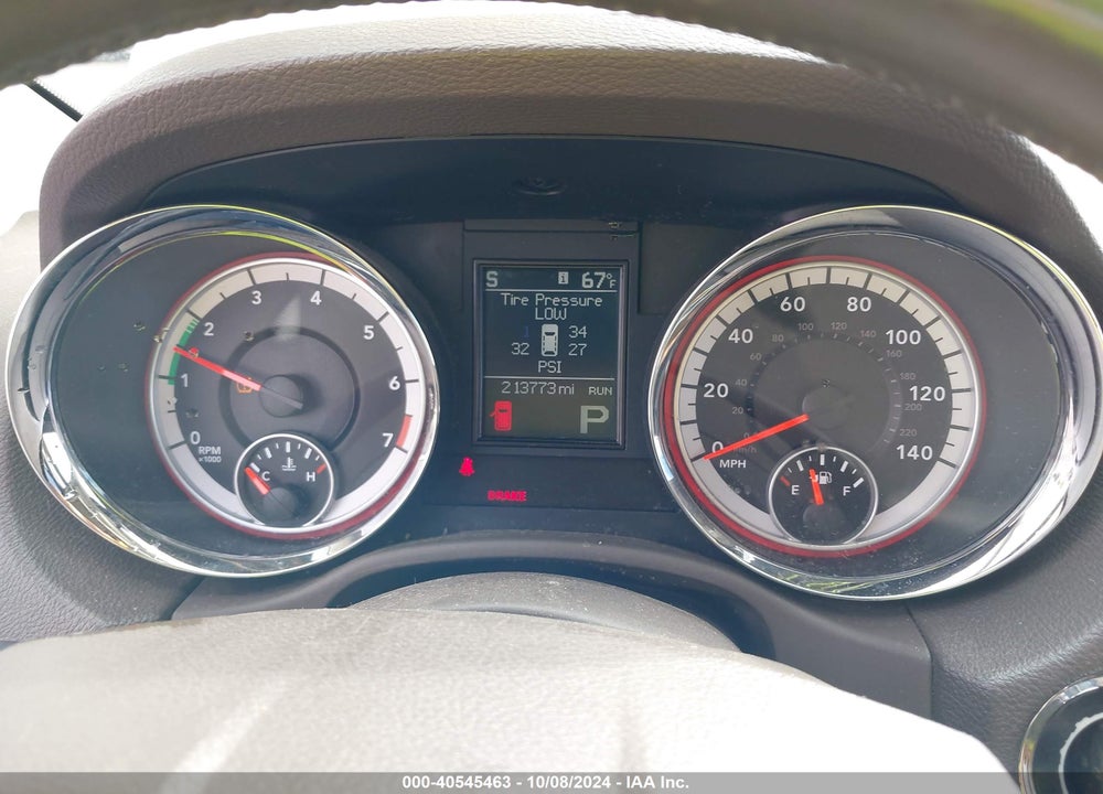 2011 DODGE DURANGO CREW VIN: 1D4RD4GG0BC666947