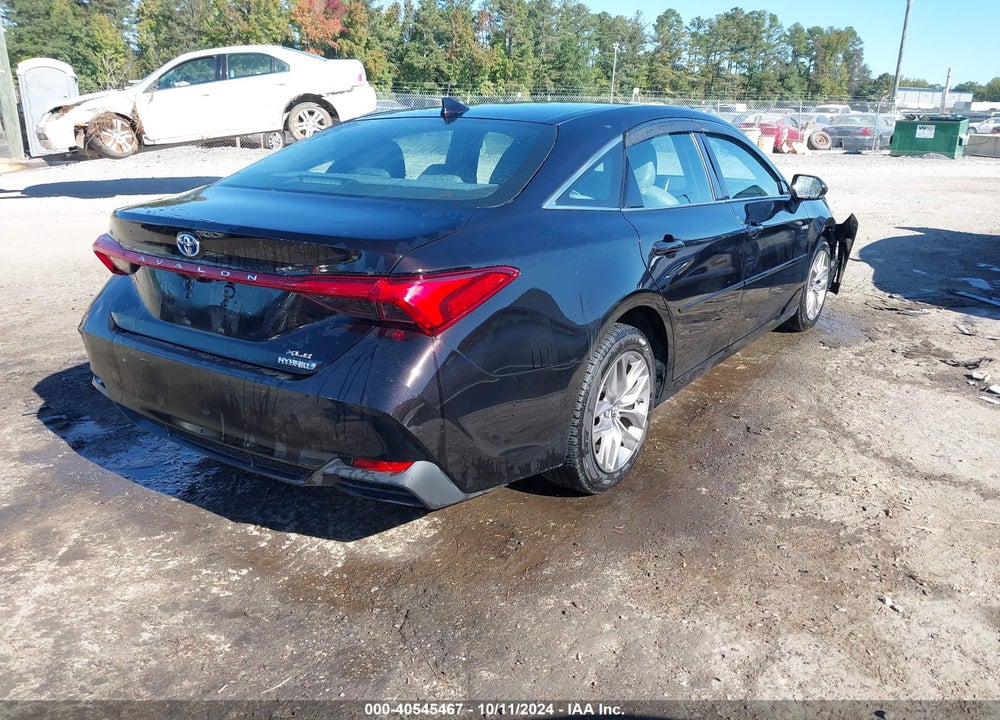 2019 TOYOTA AVALON HYBRID XLE VIN: 4T1B21FB1KU005605