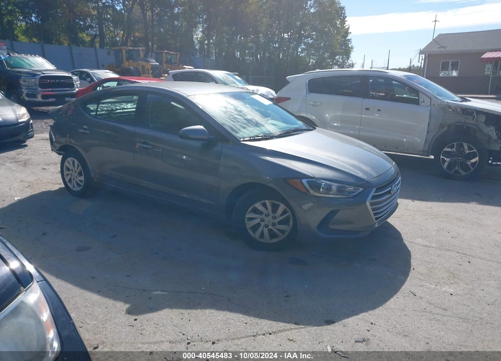 2018 HYUNDAI ELANTRA SE VIN: 5NPD74LF5JH387119