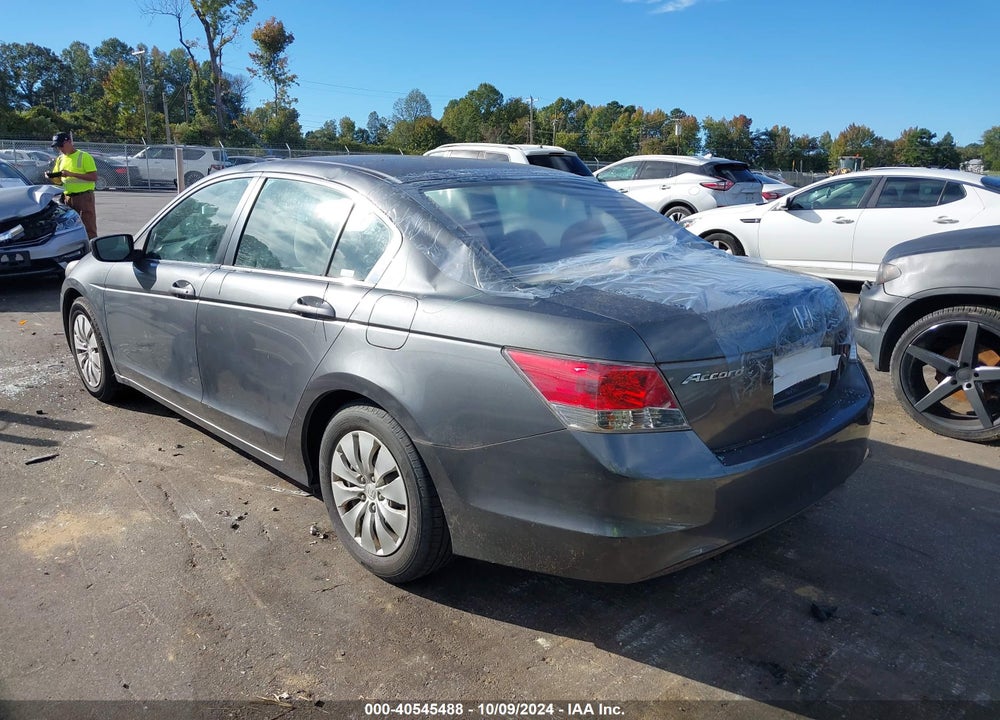 2009 HONDA ACCORD 2.4 LX VIN: 1HGCP26329A078133