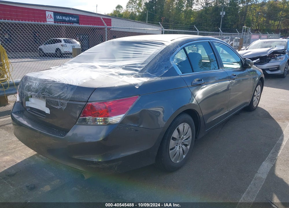 2009 HONDA ACCORD 2.4 LX VIN: 1HGCP26329A078133