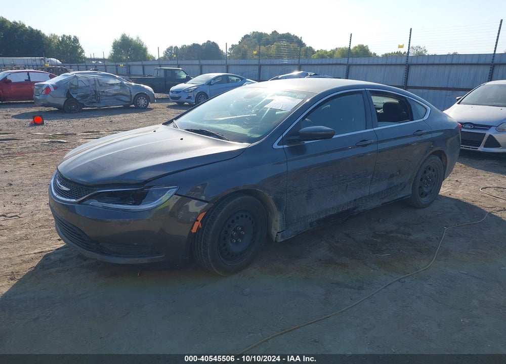 2016 CHRYSLER 200 LX VIN: 1C3CCCFB7GN117588