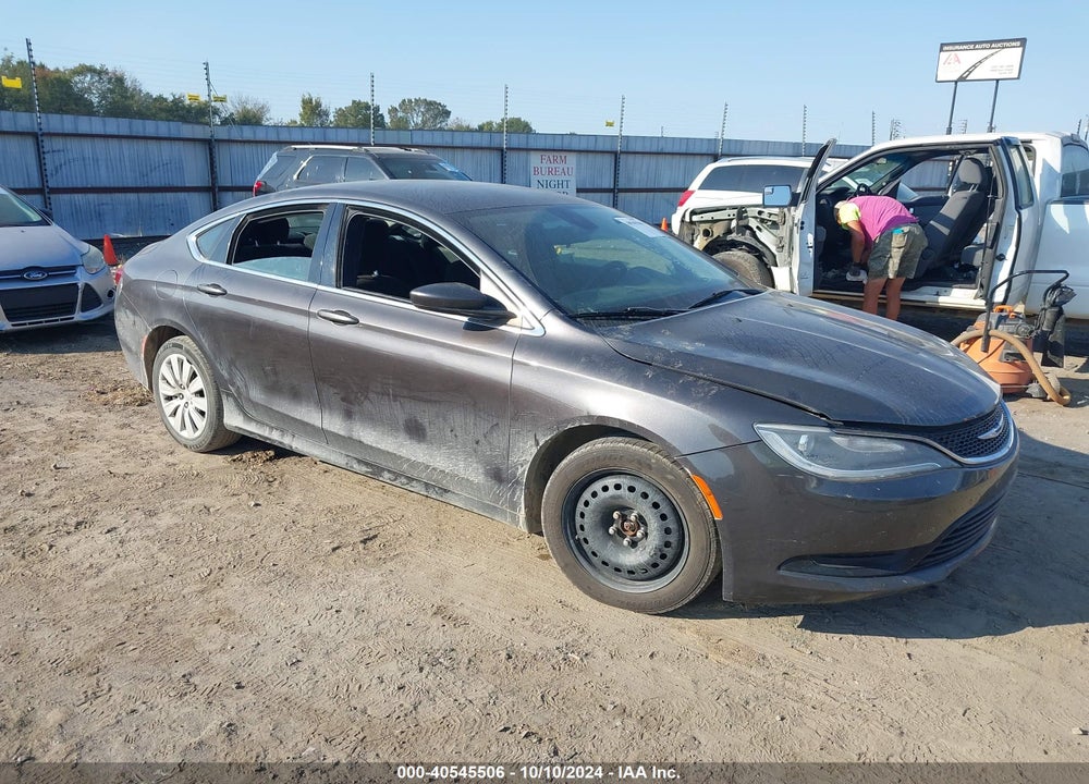 2016 CHRYSLER 200 LX VIN: 1C3CCCFB7GN117588