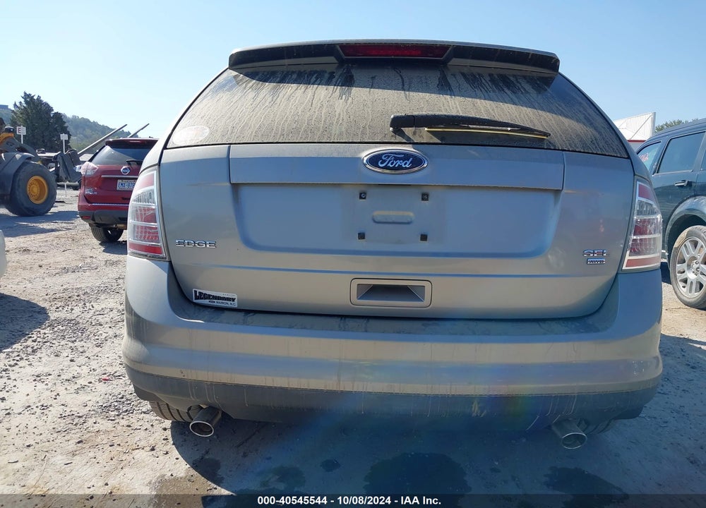 2008 FORD EDGE SEL VIN: 2FMDK48C58BB22411