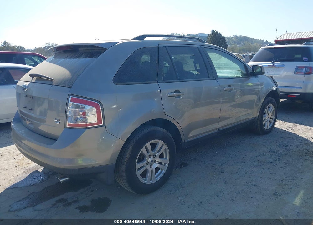 2008 FORD EDGE SEL VIN: 2FMDK48C58BB22411