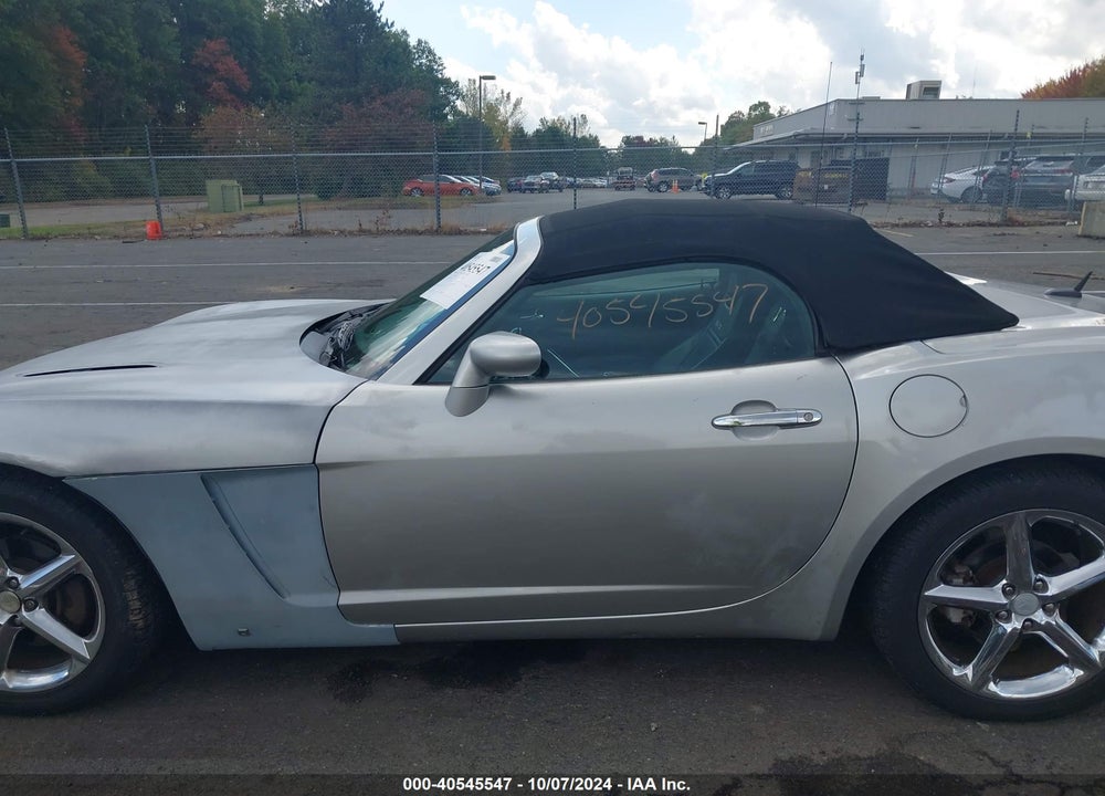 2007 SATURN SKY RED LINE VIN: 1G8MG35X57Y110911