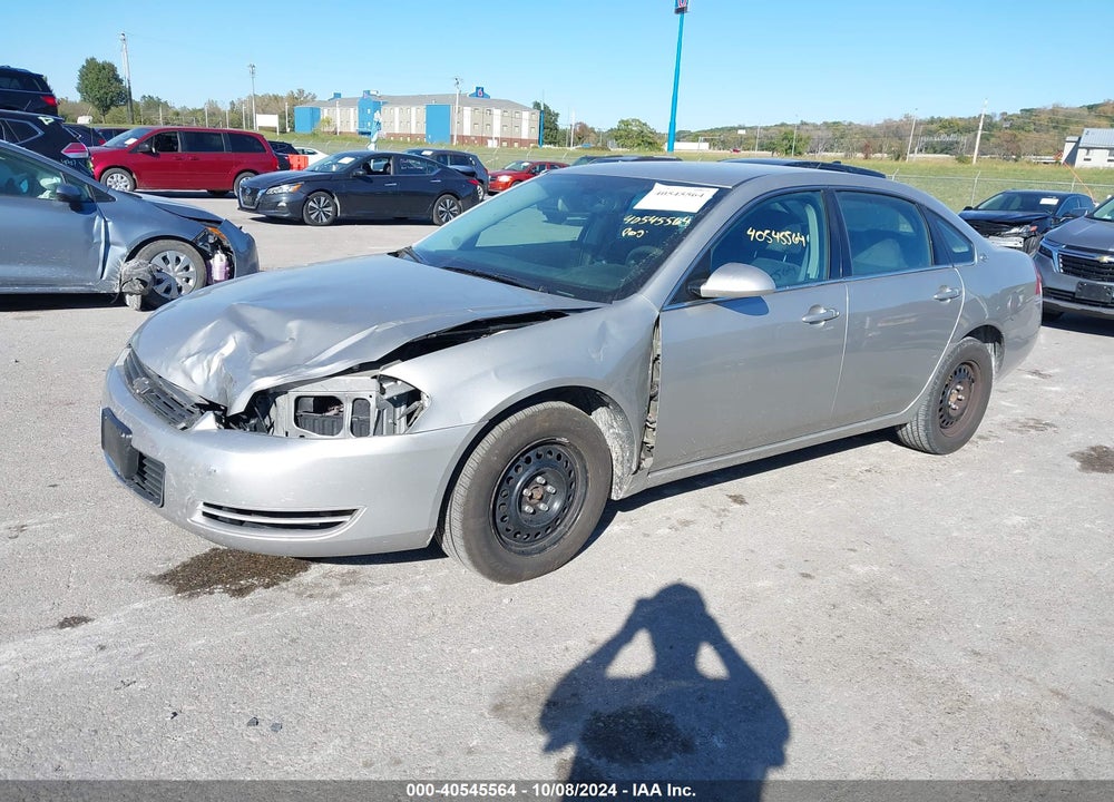 2008 CHEVROLET IMPALA LS VIN: 2G1WB58K789193605