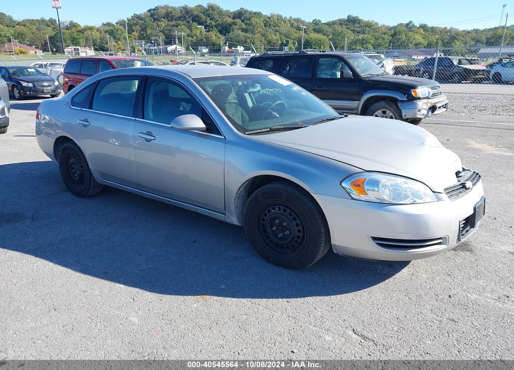 2008 CHEVROLET IMPALA LS VIN: 2G1WB58K789193605