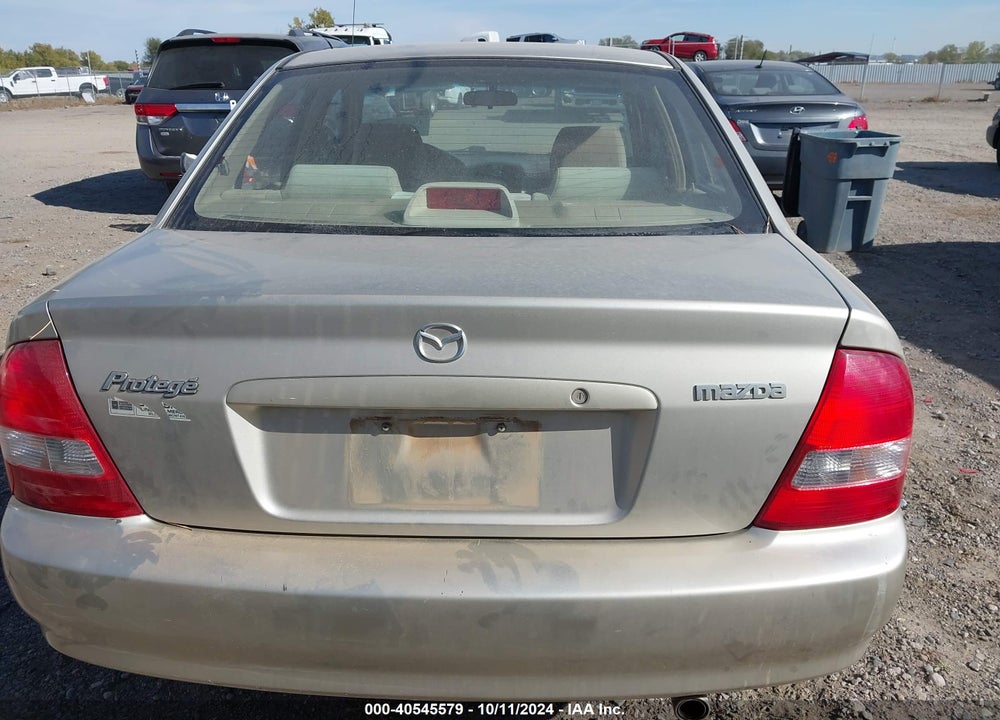 2003 MAZDA PROTEGE DX/ES/LX VIN: JM1BJ225X30144640