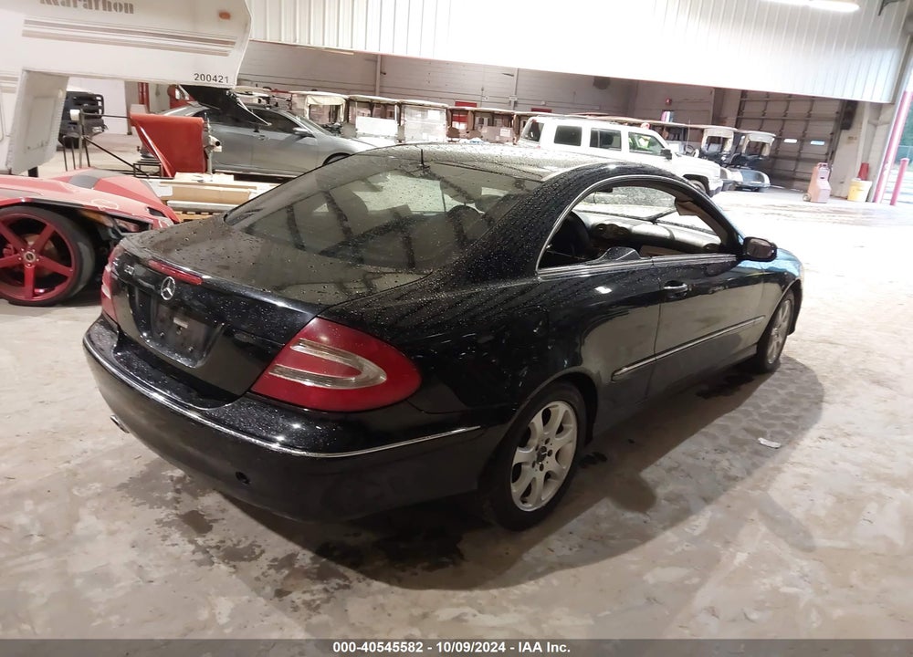 2004 MERCEDES-BENZ CLK 320 VIN: WDBTJ65J04F090217