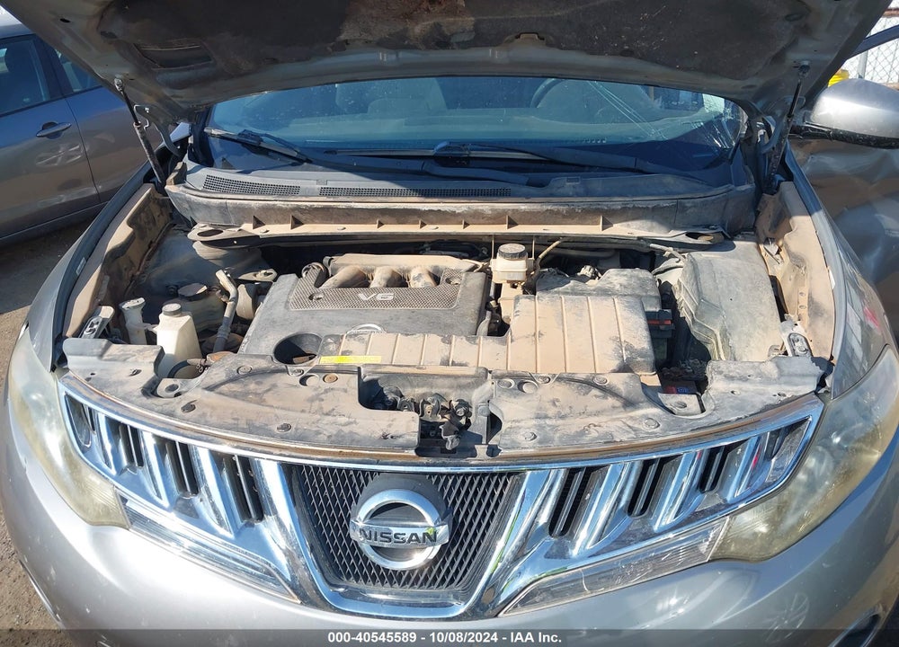 2009 NISSAN MURANO VIN: JN8AZ18W59W134218