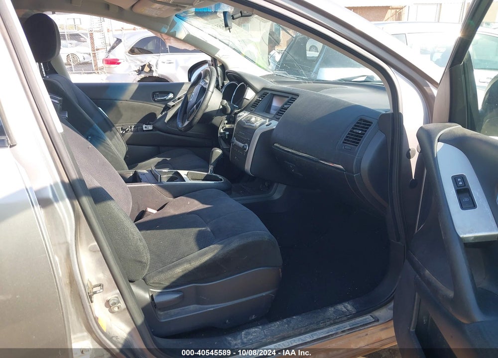 2009 NISSAN MURANO VIN: JN8AZ18W59W134218