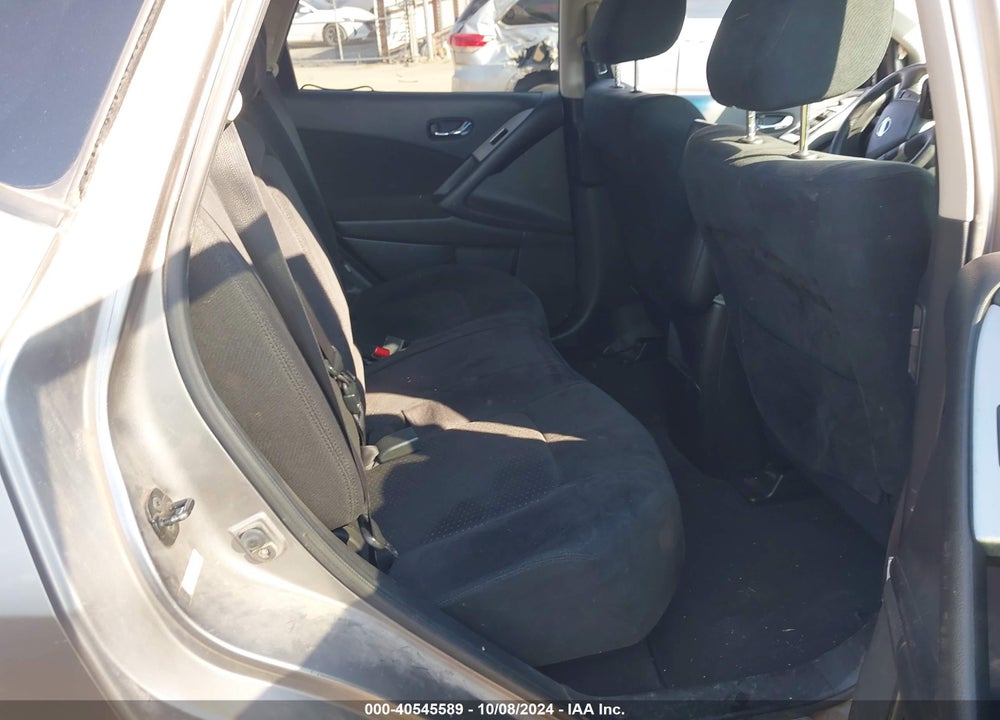 2009 NISSAN MURANO VIN: JN8AZ18W59W134218