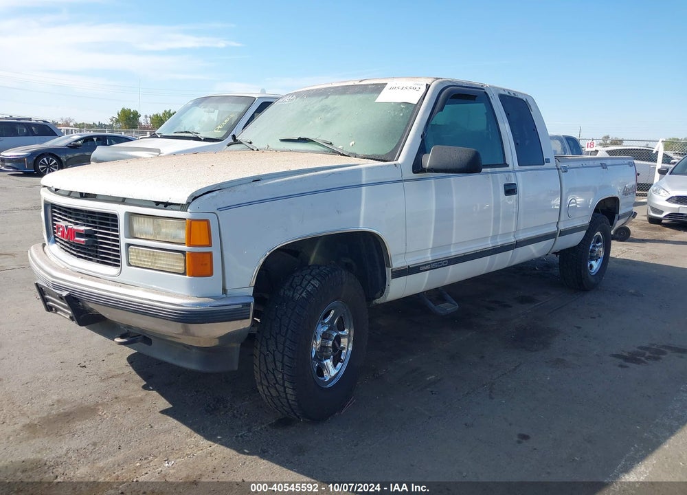 1996 GMC SIERRA K1500 VIN: 2GTEK19R3T1562667