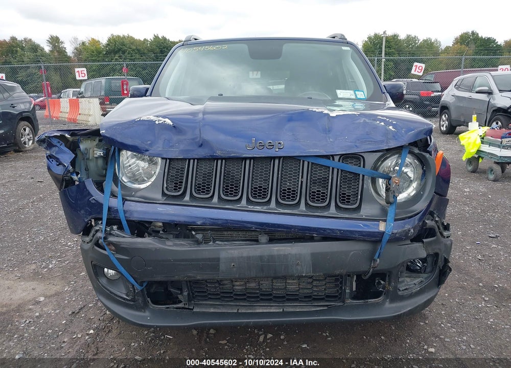 2018 JEEP RENEGADE ALTITUDE 4X4 VIN: ZACCJBBB7JPJ42987