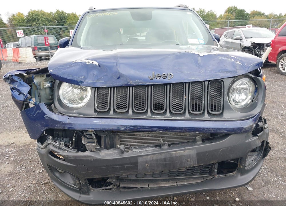 2018 JEEP RENEGADE ALTITUDE 4X4 VIN: ZACCJBBB7JPJ42987