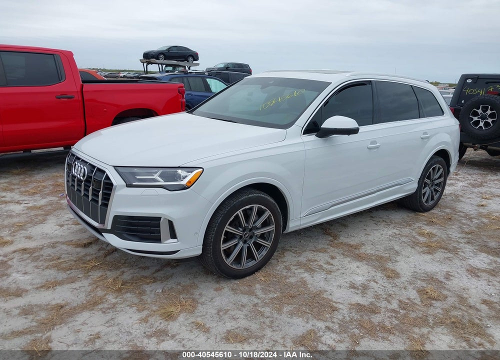 2022 AUDI Q7 PREMIUM PLUS 45 TFSI QUATTRO TIPTRONIC VIN: WA1LJBF78ND007198