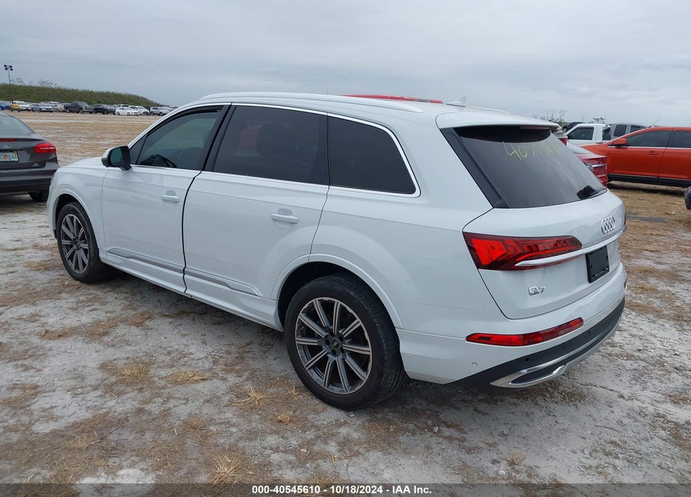 2022 AUDI Q7 PREMIUM PLUS 45 TFSI QUATTRO TIPTRONIC VIN: WA1LJBF78ND007198