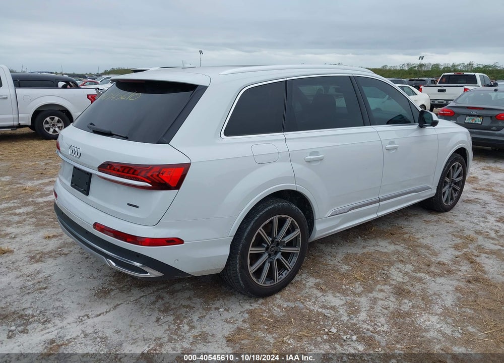 2022 AUDI Q7 PREMIUM PLUS 45 TFSI QUATTRO TIPTRONIC VIN: WA1LJBF78ND007198