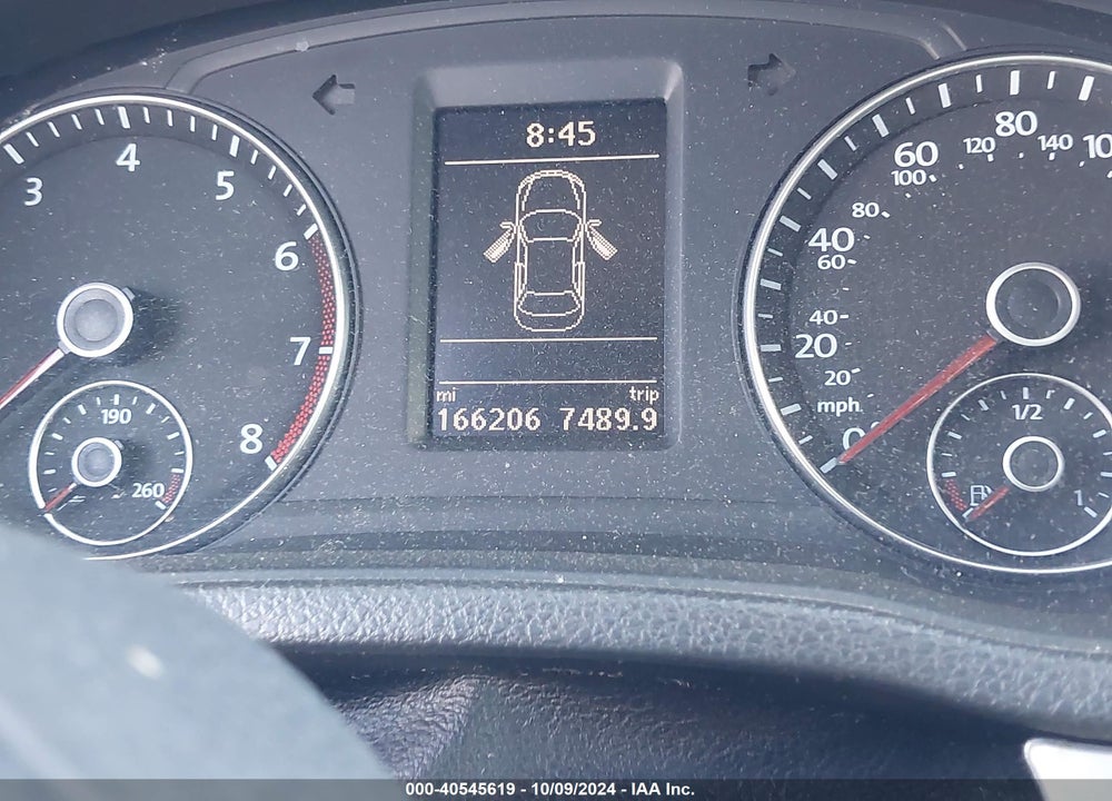 2013 VOLKSWAGEN PASSAT 2.5L SE VIN: 1VWBP7A35DC042574