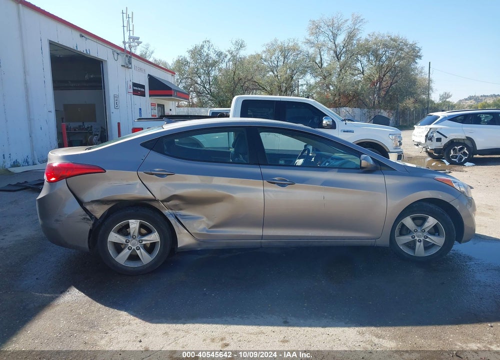 2012 HYUNDAI ELANTRA GLS VIN: 5NPDH4AE1CH147494