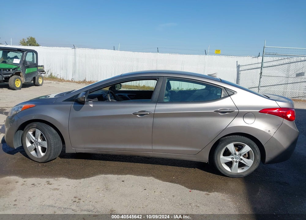 2012 HYUNDAI ELANTRA GLS VIN: 5NPDH4AE1CH147494