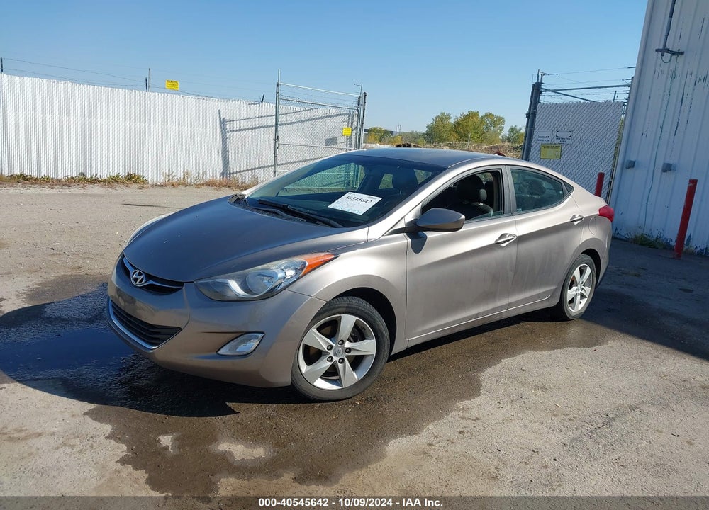 2012 HYUNDAI ELANTRA GLS VIN: 5NPDH4AE1CH147494