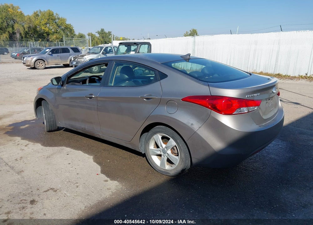 2012 HYUNDAI ELANTRA GLS VIN: 5NPDH4AE1CH147494