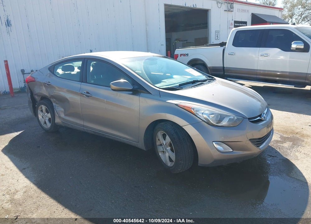 2012 HYUNDAI ELANTRA GLS VIN: 5NPDH4AE1CH147494